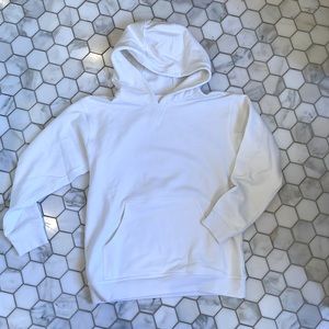 Lululemon size 10 hoody! Never worn! Super soft interior! Off white